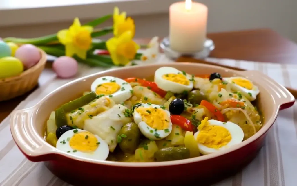 Bacalhoada Saborosa Para a Sua Celebração de Páscoa