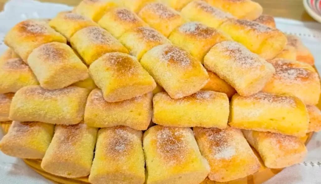 Bolacha de Nata Macia e Crocante