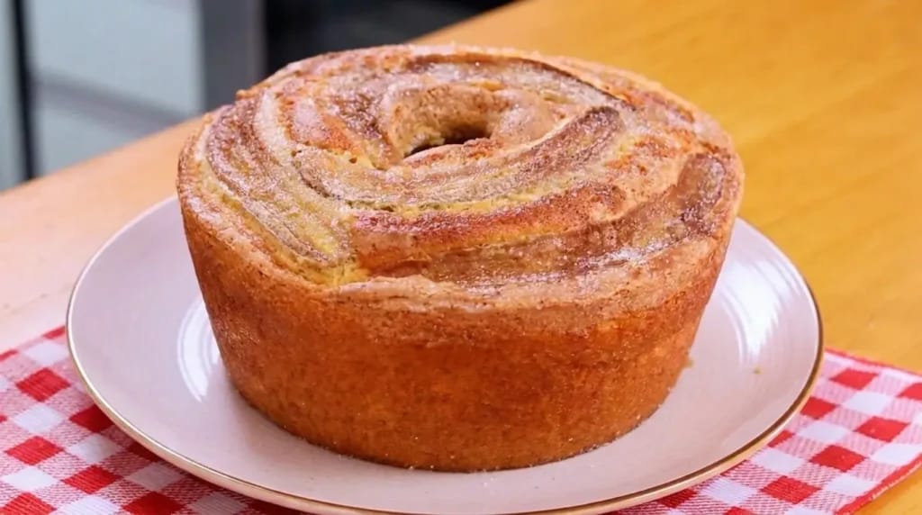 Bolo de Banana Simples no Liquidificador