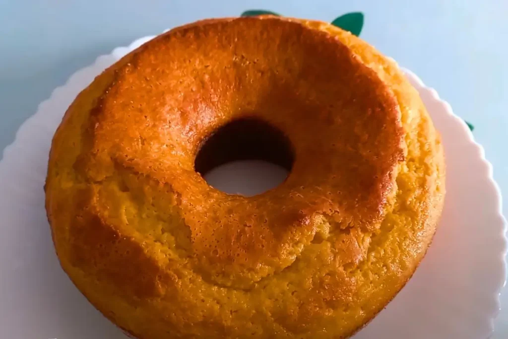 Bolo de Milho Verde Com Creme de Leite