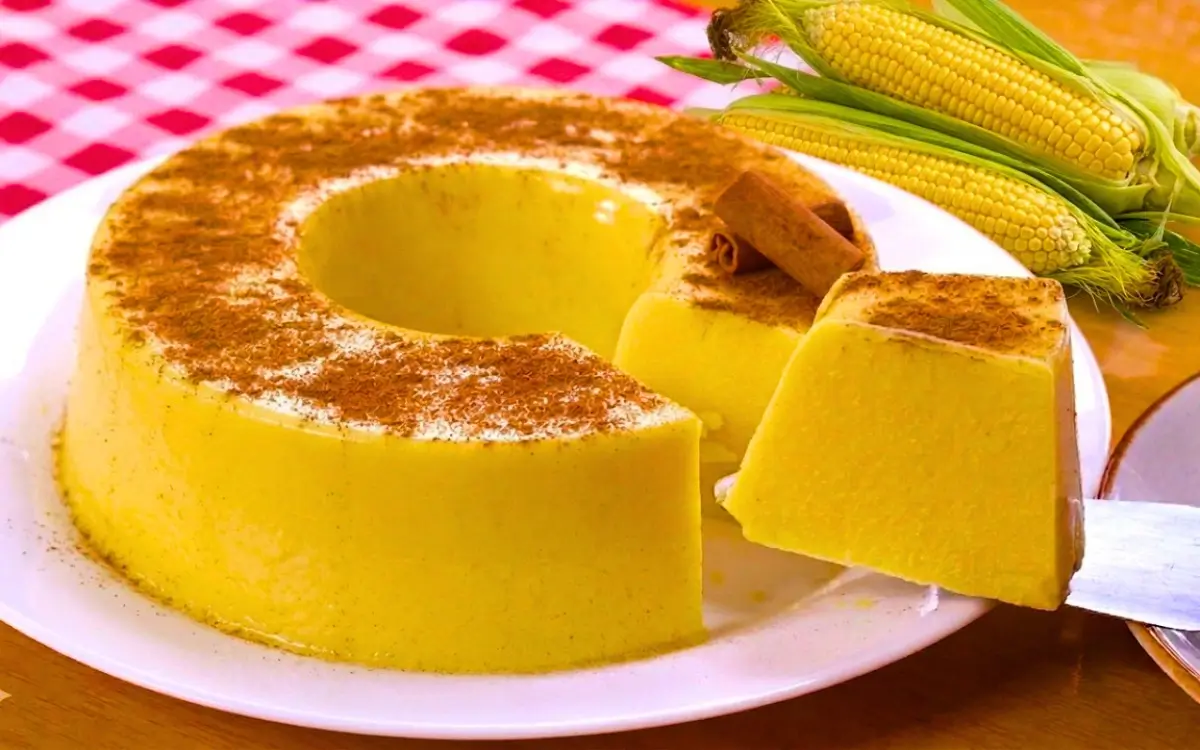 Curau de Milho Cremoso Com Apenas 3 Ingredientes