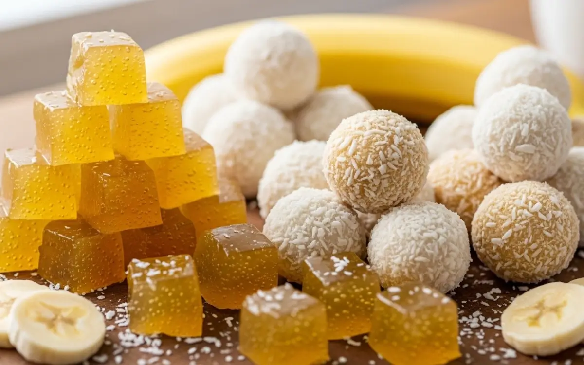 5 Docinhos Sem Açúcar: Banana, Gelatina e Coco Deliciosos!