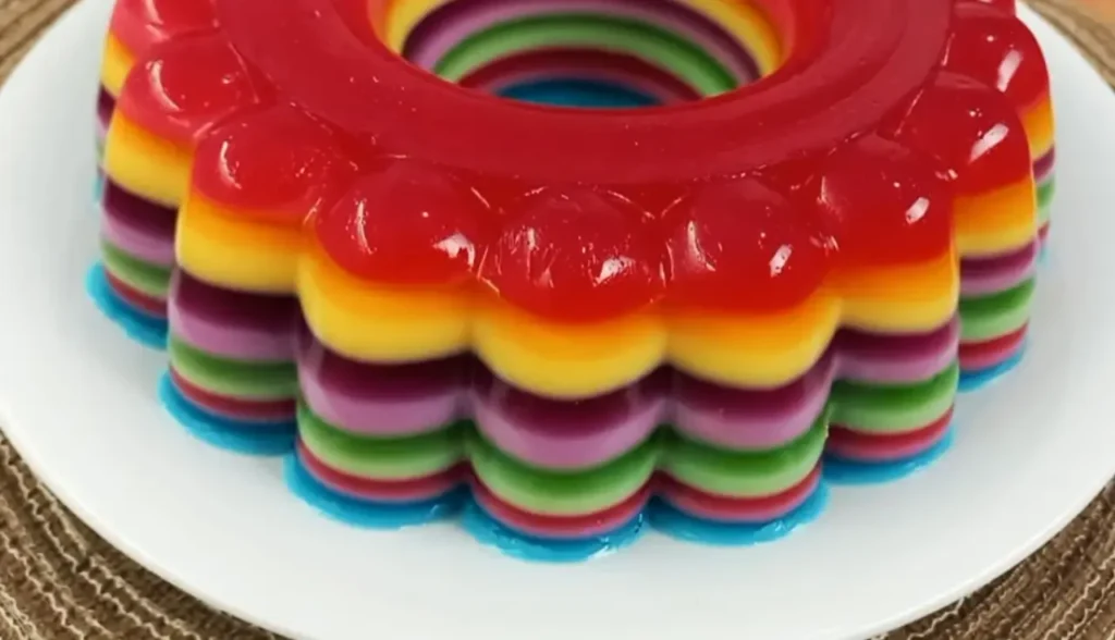 Gelatina Em Camadas Para Uma Sobremesa Cheia de Charme e Sabor