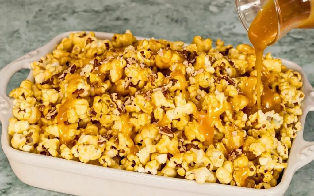 Receita de Pipoca Doce Crocante e Irresistível