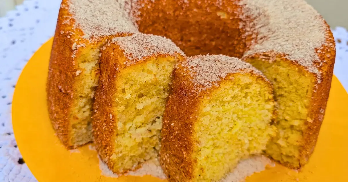 Bolo de Banana Simples No Liquidificador